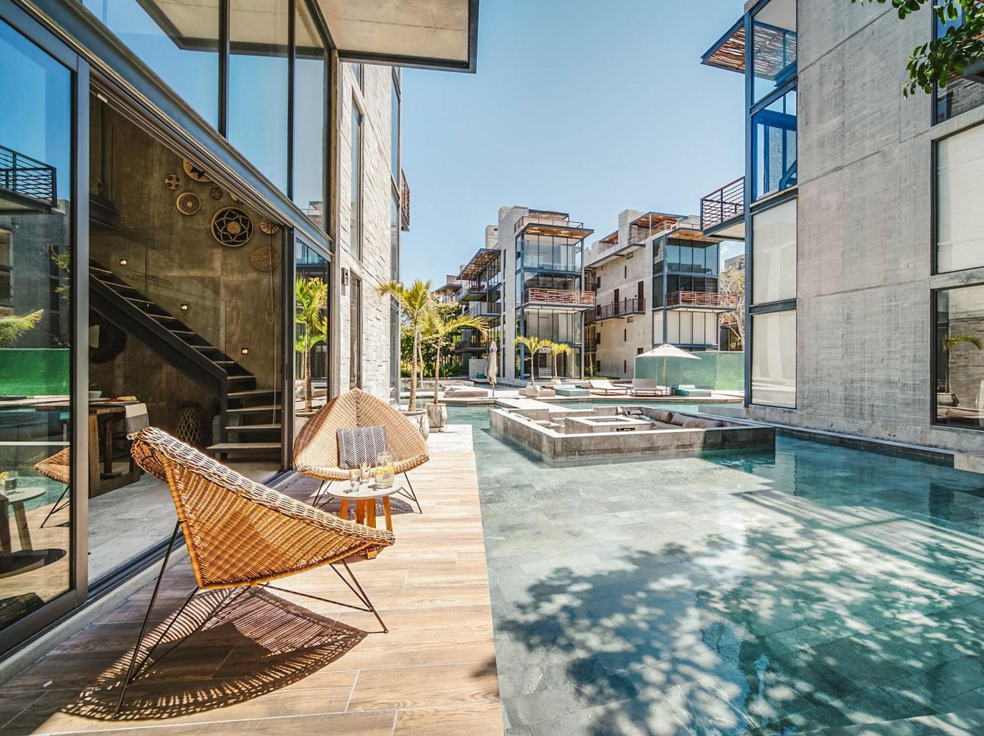 Divine 1br Swim Up With Cenote And Gym Appartamento Tulum