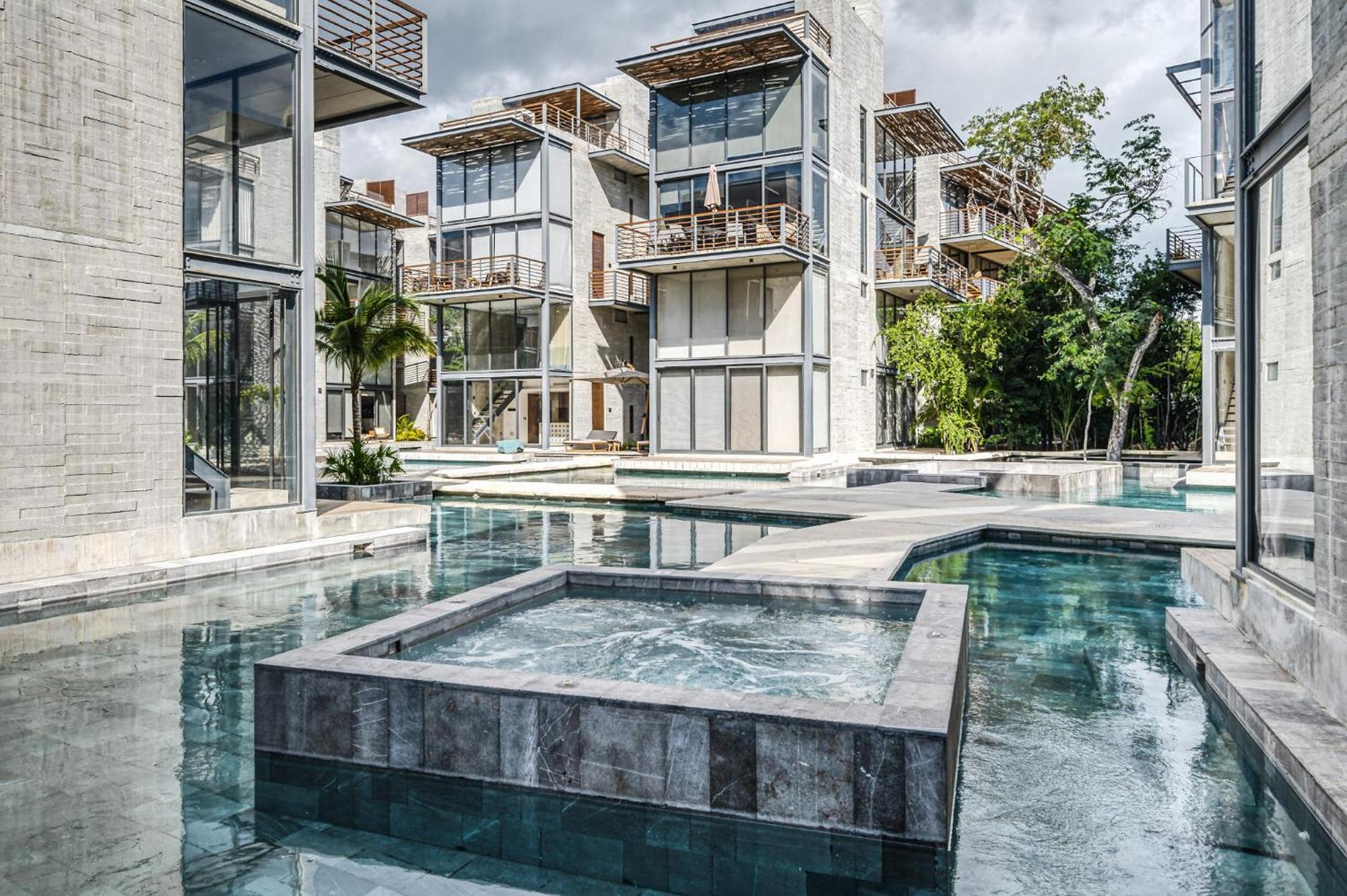 Appartement Divine 1br Swim Up With Cenote And Gym